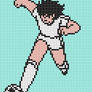 Captain Tsubasa. Pixel Art