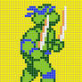 Leonardo. Teenage Mutant Ninja Turtles III. Pixel