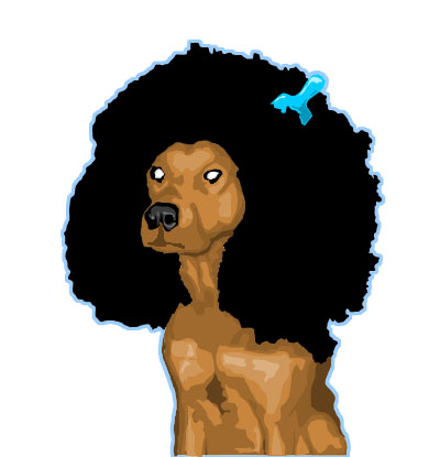 Fro Sho-Afro Dog Vexel by nikkilovesarman on DeviantArt Fro Sho-Afro Dog Vexel by nikkilovesarman on DeviantArt