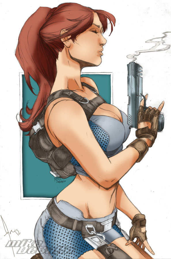 Lara Croft by Mike Debalfo