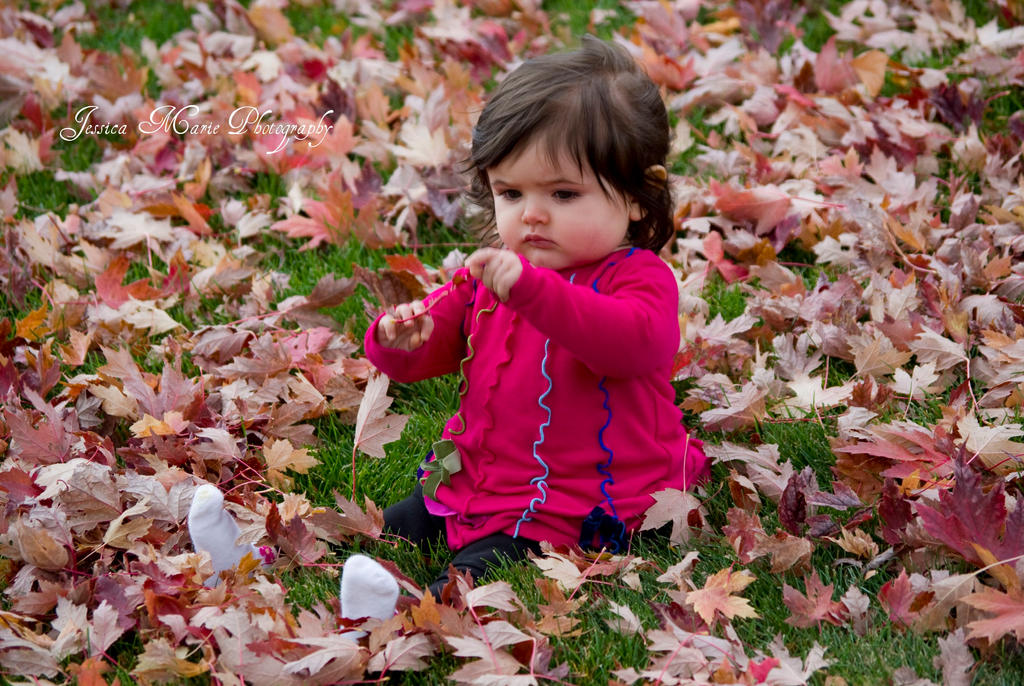 Fun in the Leaves