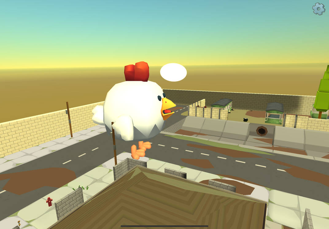 Giant chicken by rangythecool0 on DeviantArt