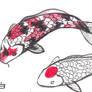 Tansho and Sanke Koi