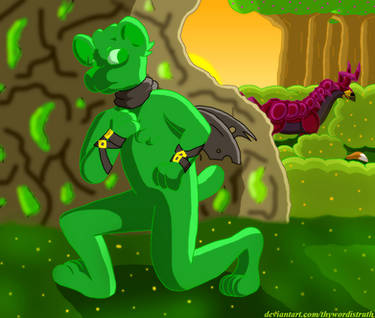 Green Gummy Bear vs. Horrible Scolipede