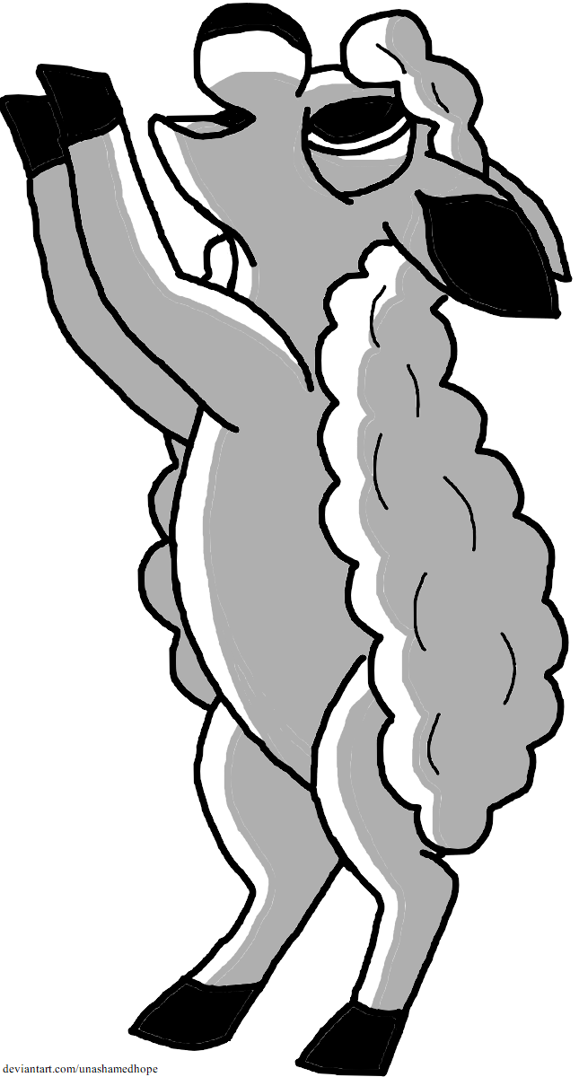 Dancing Sheep (Comm) by TheBoldMouse on DeviantArt