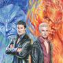 Angel and Spike from Buffy