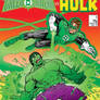 Green Lantern versus the HULK