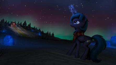 Melancholy Sunset - Martian Princess of Winter by Sky-Arrow