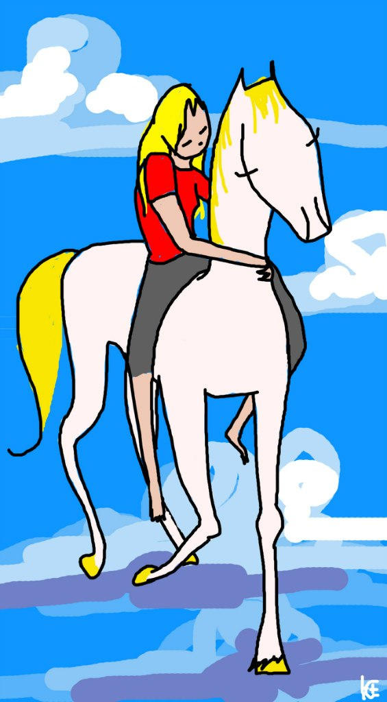Hourse riding by yustiks on DeviantArt