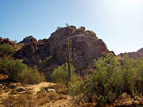 Rock cliff