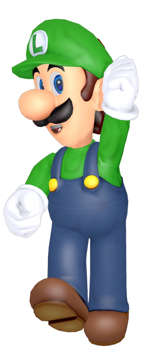 Luigi Rave Luigi run party 10 jumping pose by supermariojumpan on DeviantArt