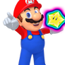 me(mario)party 9 render with star