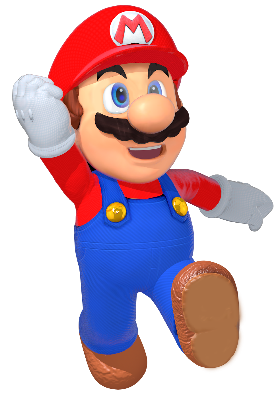 mario(me) new jumping render hd