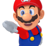 Mario(me) pointing something hd new render