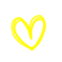 Corazon Png Amarillo