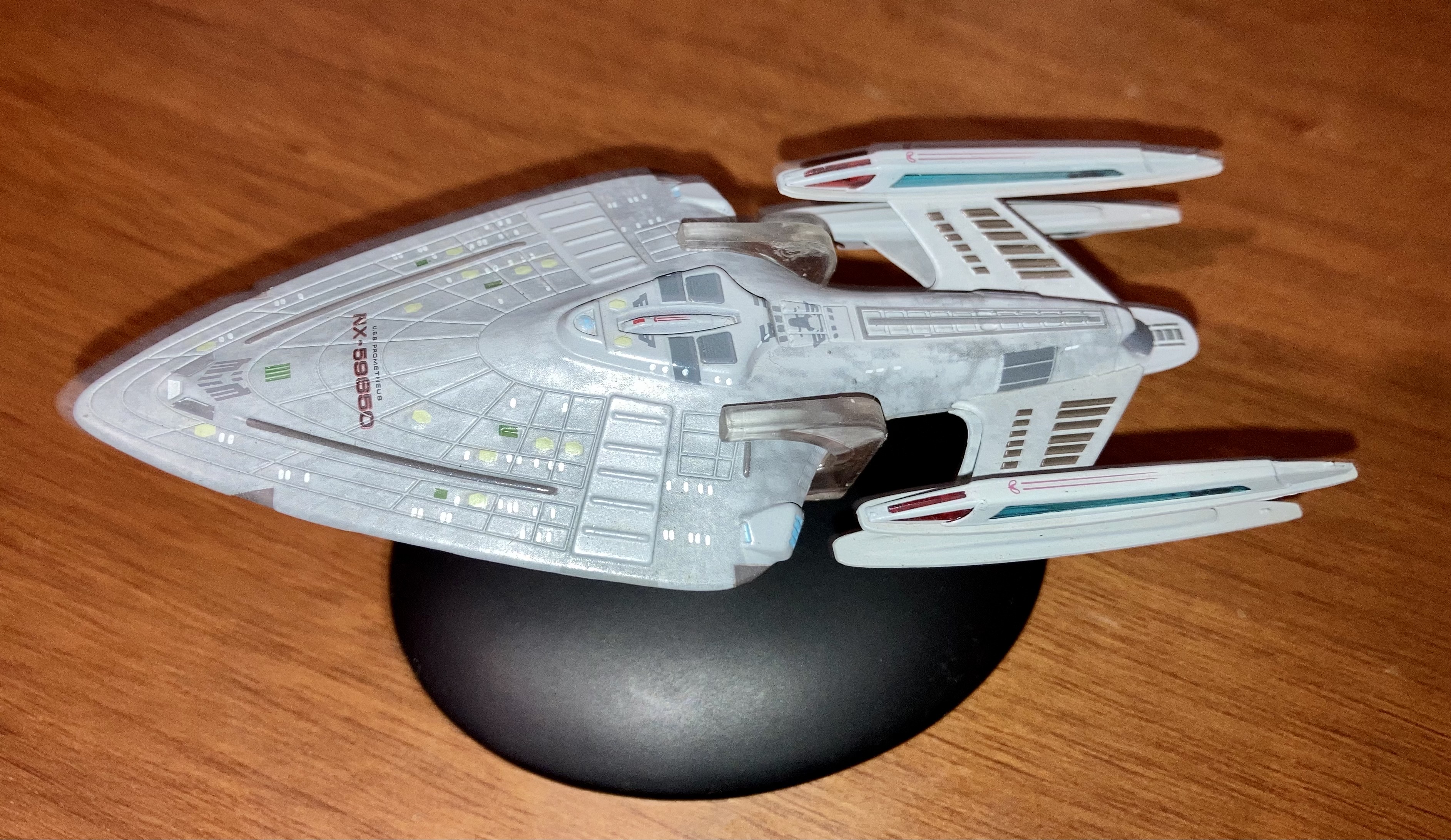 Uss Prometheus Model USS Prometheus by beammeupchief on DeviantArt