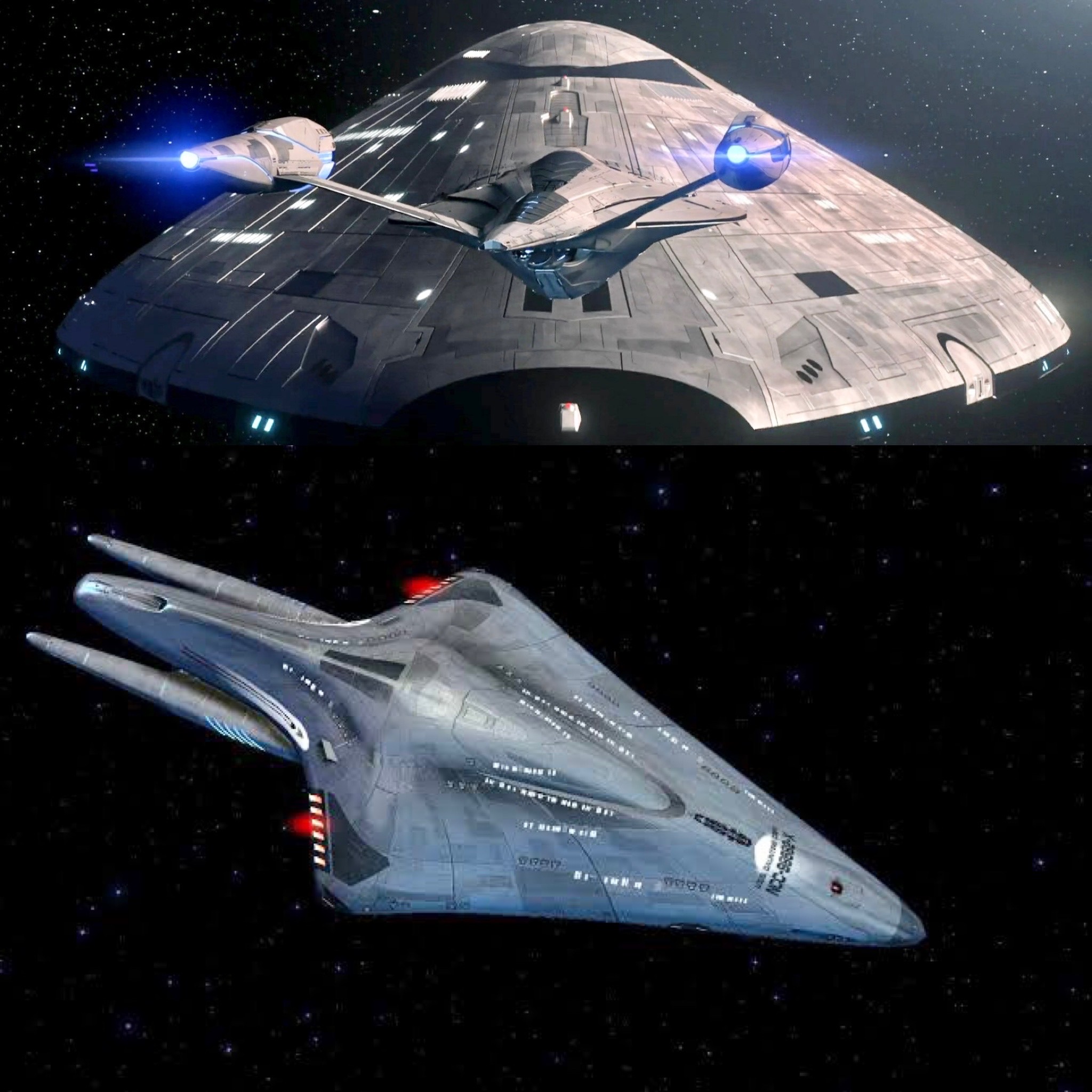 Protodtar USS Protostar and USS Dauntless by beammeupchief on DeviantArt