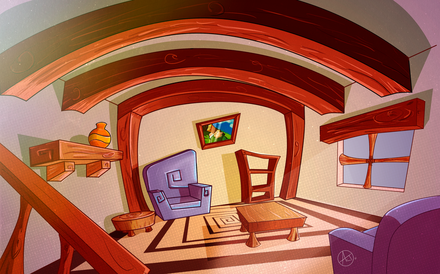 Interior Cartoon by ArtVStudio on DeviantArt