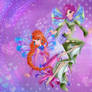 Winx Club: Tecna and Bloom onyrix