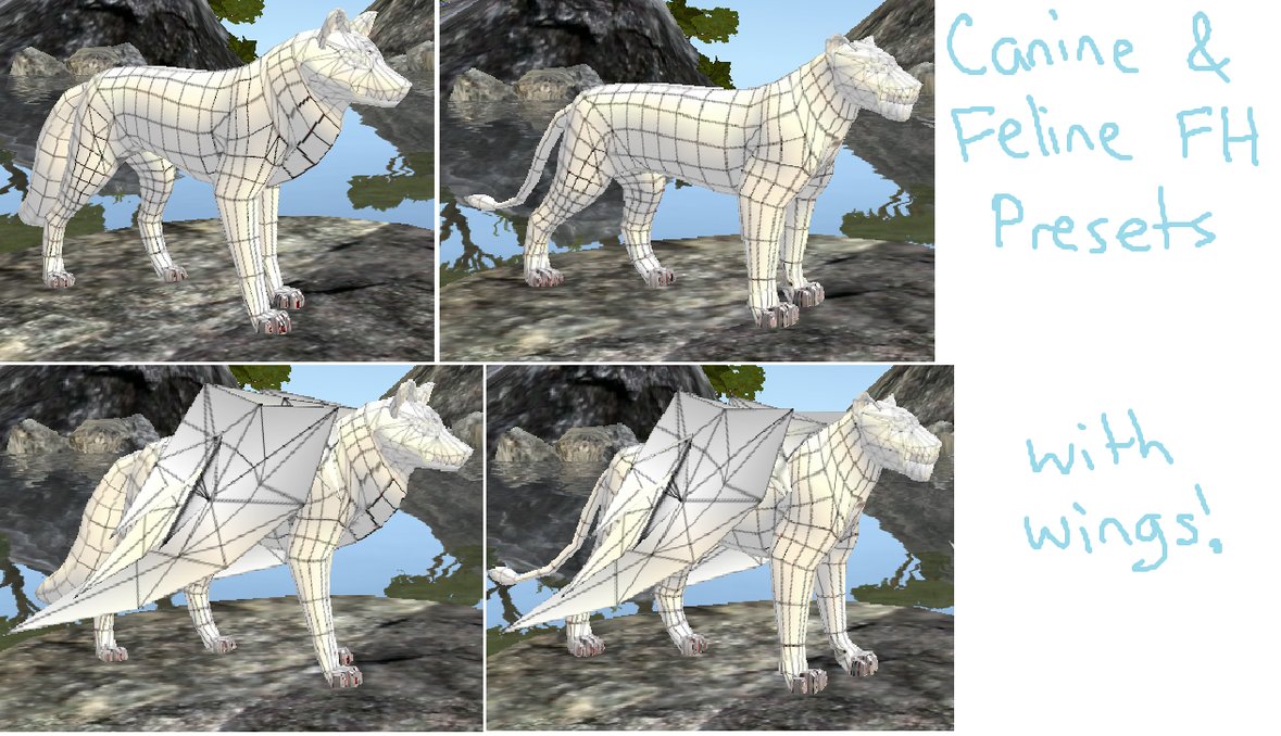 Canine and Feline FH Preset - With Wings!