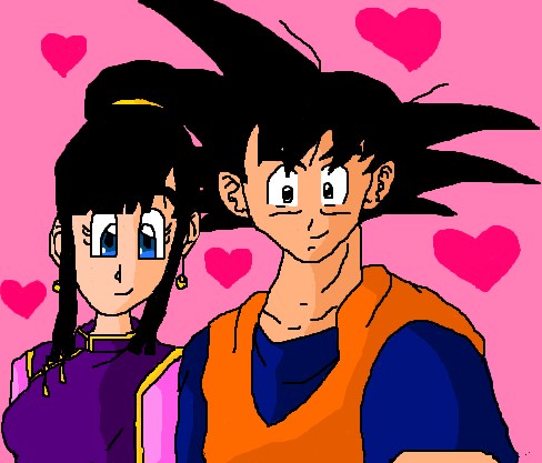 Goku and ChiChi in Love