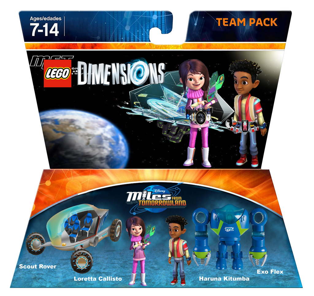 Lego miles top from tomorrowland