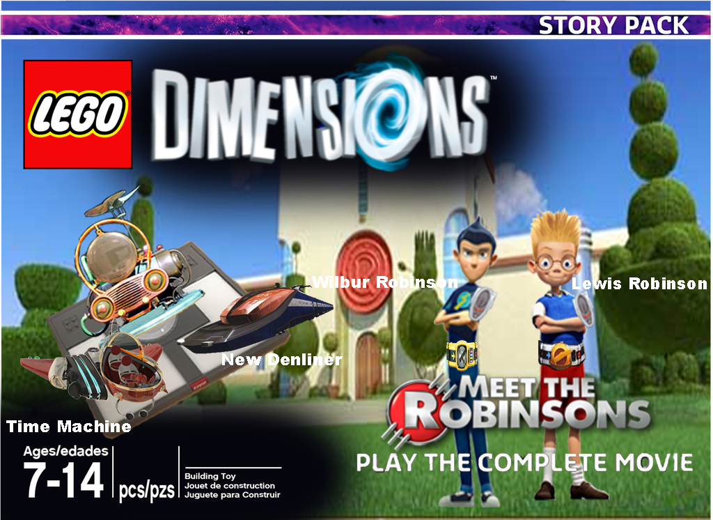 Lego Dimensions Meet The Robinsons Story Pack by JackandAnnie180