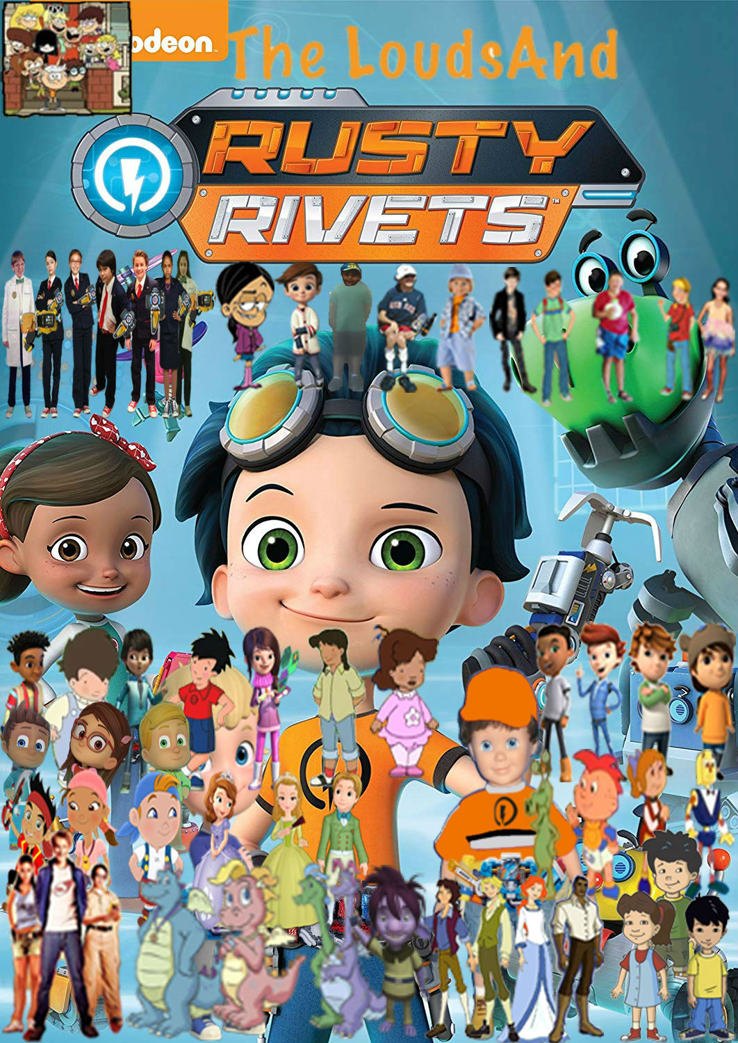 The Louds and Rusty Rivets by JackandAnnie180 on DeviantArt