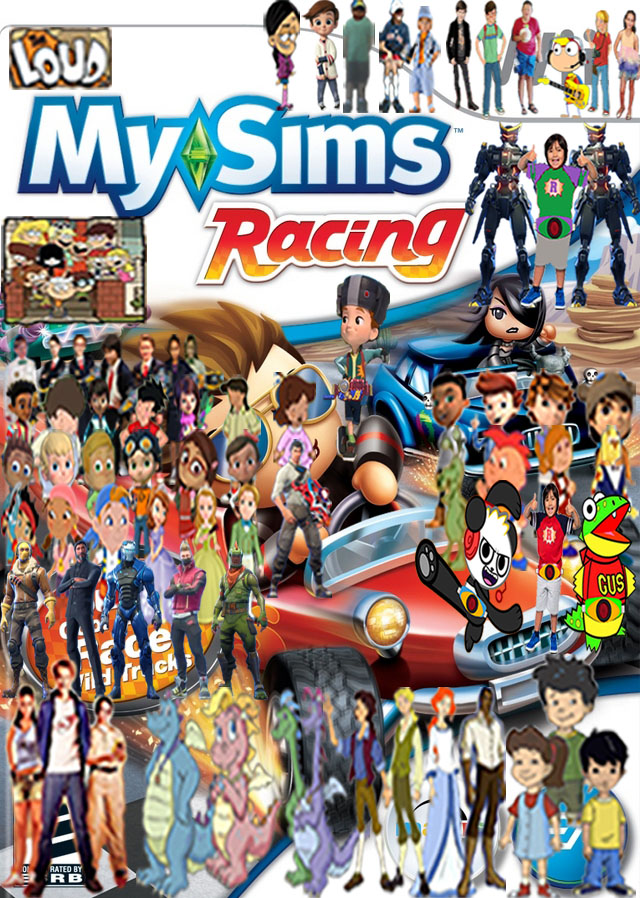 Mysims Racing Cast The Loud My Sims Racing by JackandAnnie180 on DeviantArt