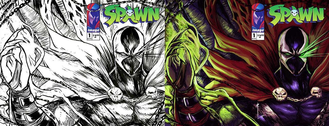 Spawn Fanart Comics Cover by RafalLegatus on DeviantArt