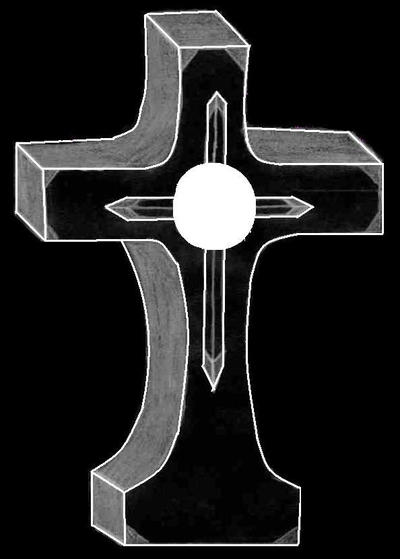 Inverted Cross Model Inverted Cross by HellianFox5 on DeviantArt