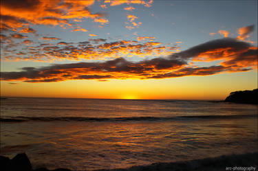 Sunrise over Mollymook