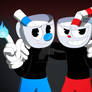 Cuphead and Mugman