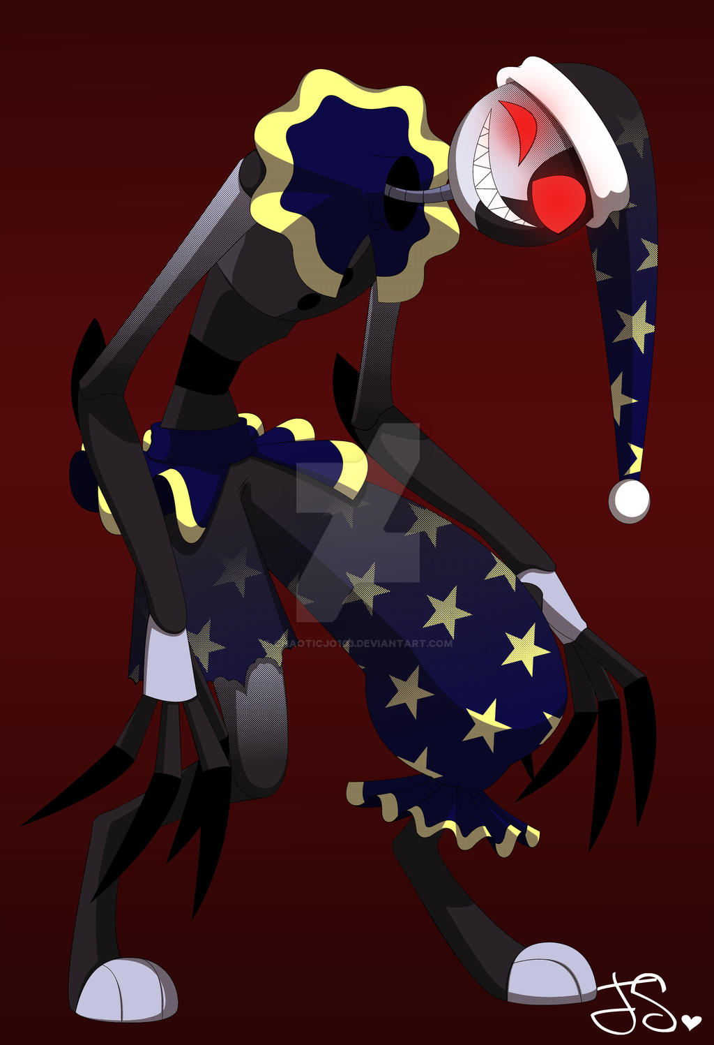 FNAF OC: KillCode Moon (Sun and Moon Show) by ChaoticJo103 on DeviantArt