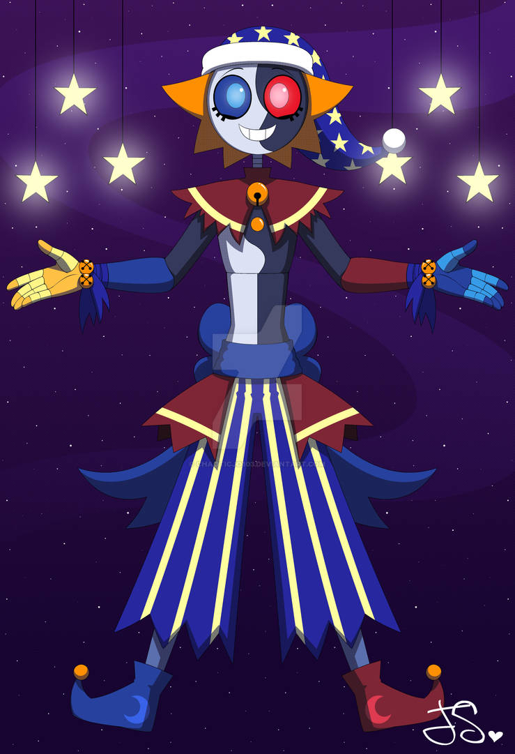 FNAF OC: Ruin Eclipse (Sun and Moon Show) by ChaoticJo103 on DeviantArt