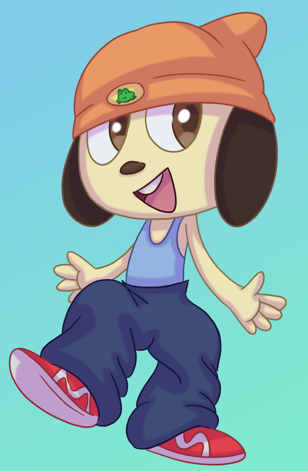 Parappa The Rappa Parappa the Rappa by Itoruna-The-Platypus on DeviantArt