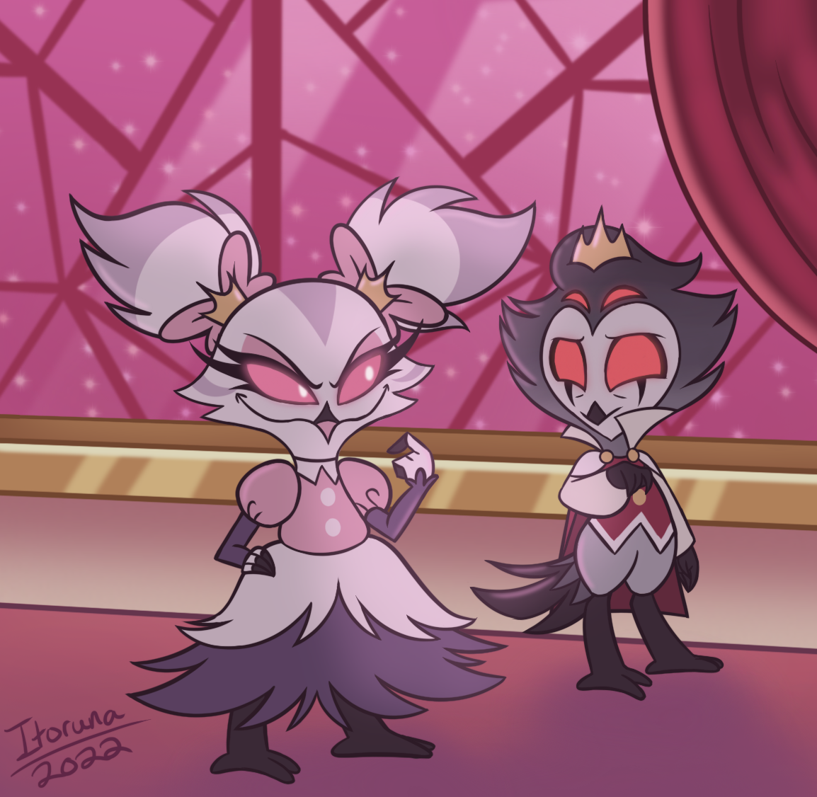 Stolas Meets Stella by Itoruna The Platypus on DeviantArt