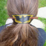 Batman Leather Hair Barrette