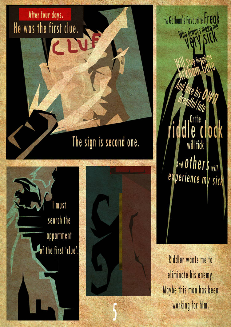 Gotham Riddle Gotham Riddle 5 by Ainaothar on DeviantArt