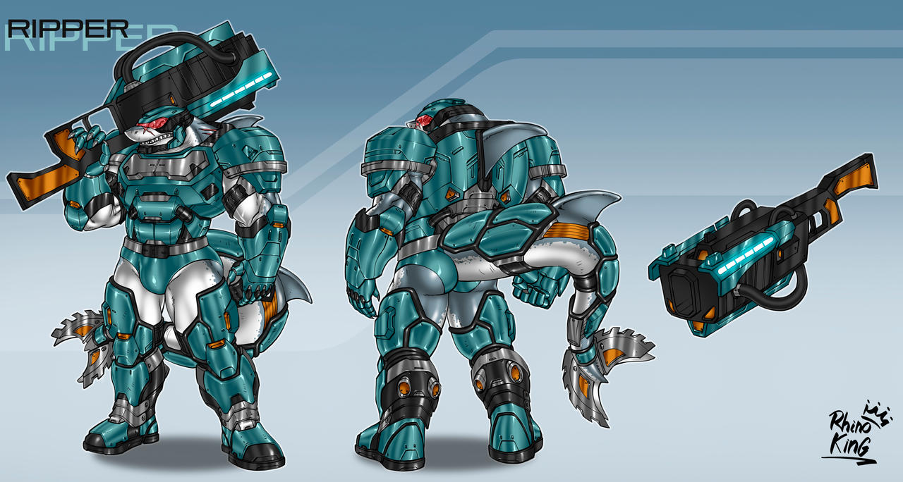 Ripper - Heavy Weapons/Tank by wolfboi1 on DeviantArt