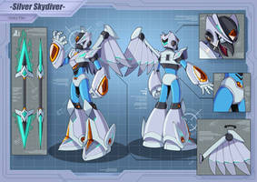 Silver Skydiver Ref Sheet