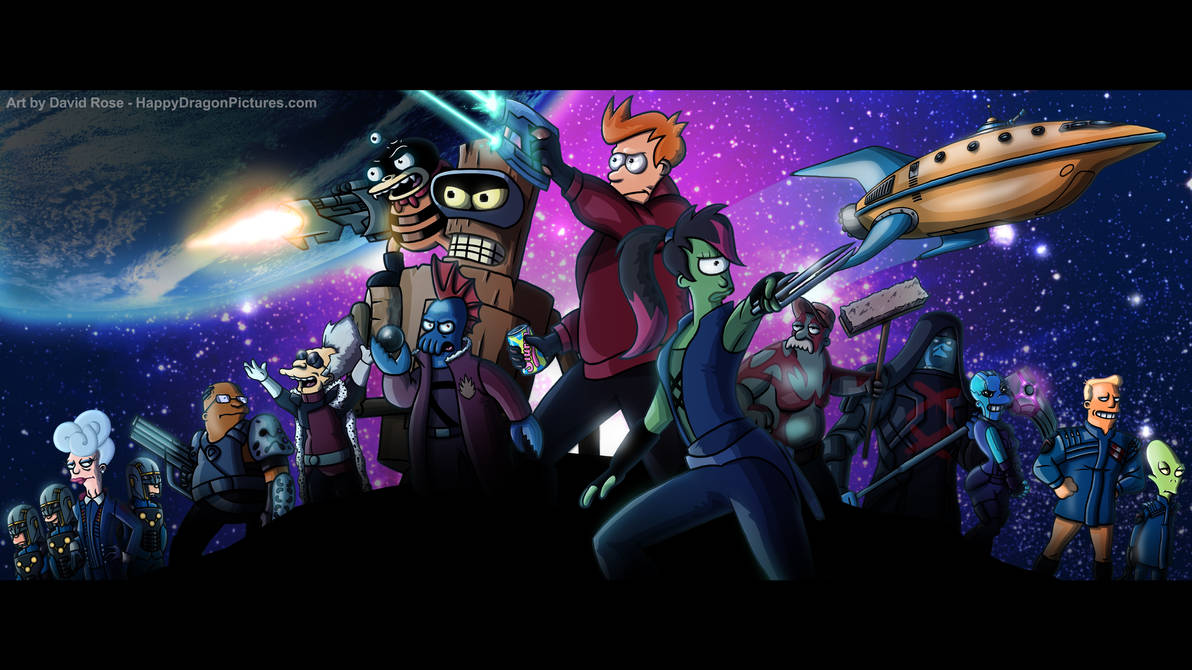 Guardians of the Future! by happydragonpictures