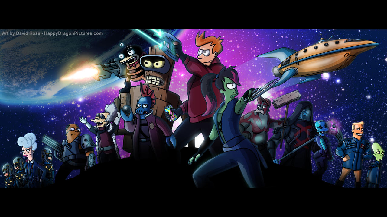 Guardians of the Future! by happydragonpictures