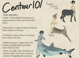 Centaur 101: What is a Centaur: Sub-species *NUDE*