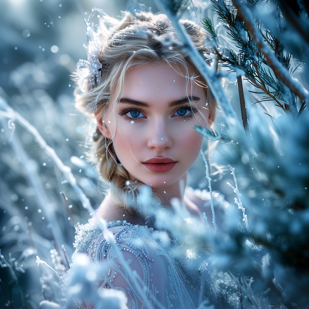 Frozen, Elsa portrait by NeantAI on DeviantArt