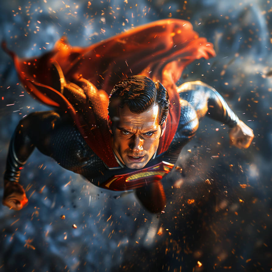 Superstan Flying Superman ( flying ) by NeantAI on DeviantArt