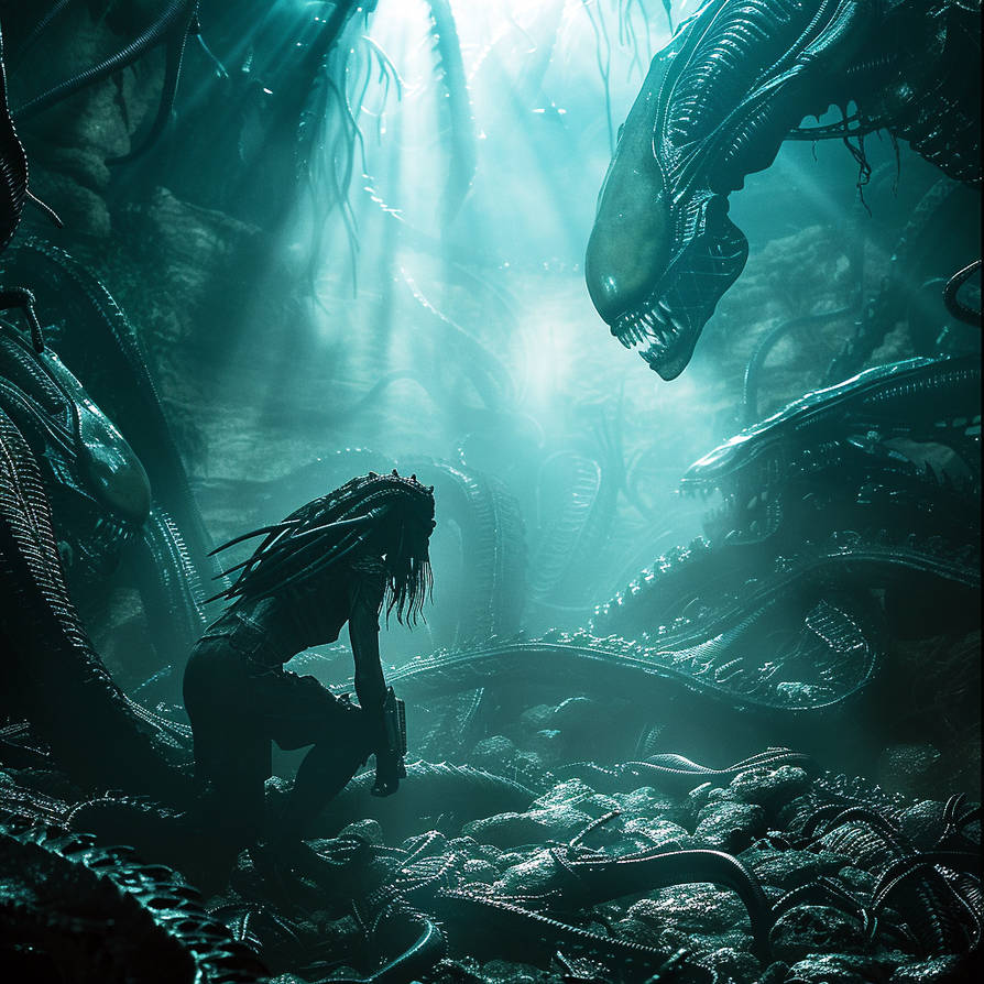 Alien Vs Predator 2 by NeantAI on DeviantArt