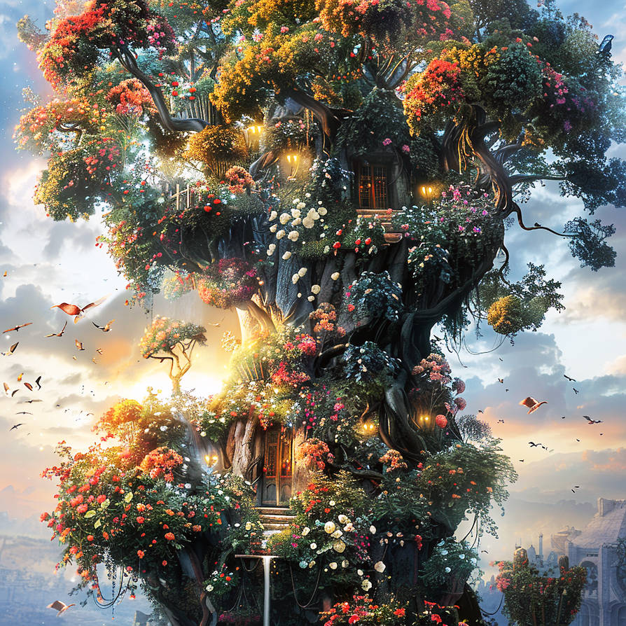 Magic Tree by NeantAI on DeviantArt