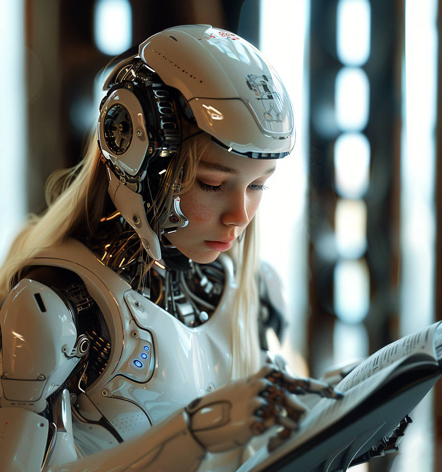 A.I Robot: Learning 1/ by NeantAI on DeviantArt