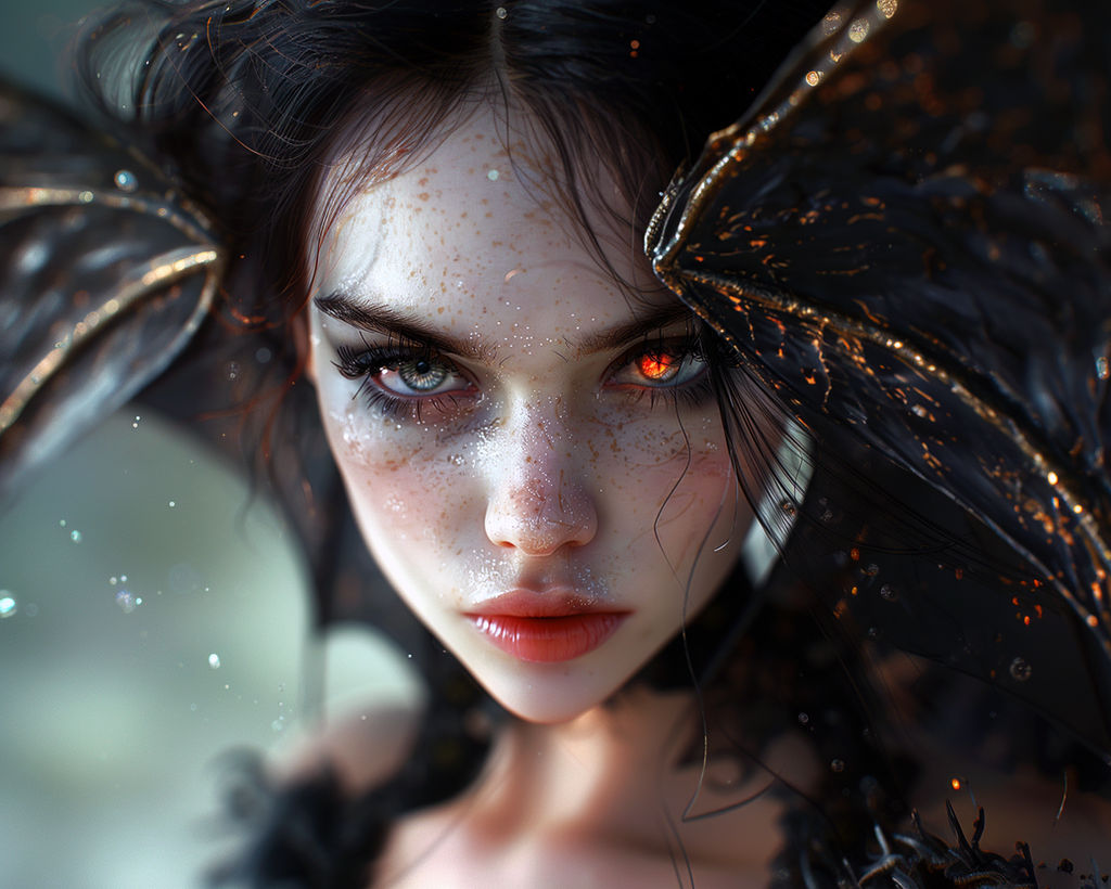 Scrap Demon Deviantart Demon by NeantAI on DeviantArt